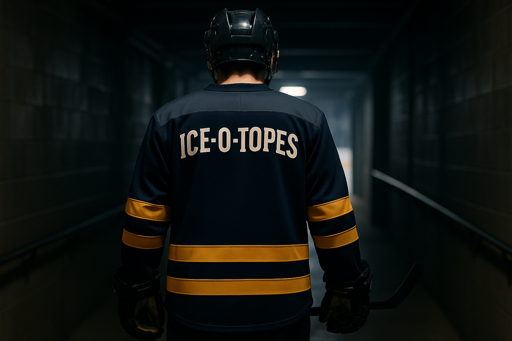 Hockey Jersey — game-day in use