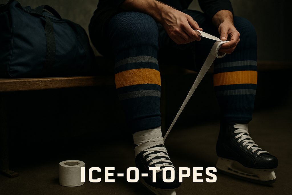 Hockey Socks — game-day in use