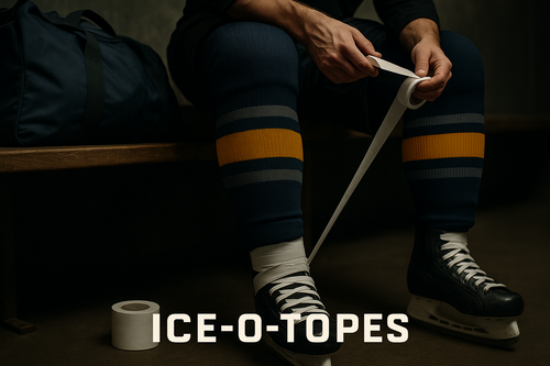 Hockey Socks — game-day in use